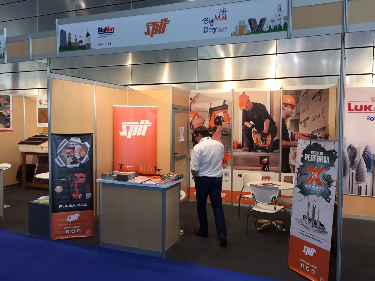 SPIT_es's tweet photo. Visita nuestro stand K9 del #BigMatDay16 @BigMatIberia https://t.co/uoYoBRp6KY