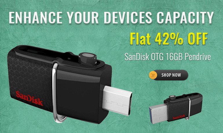 moskartcom's tweet photo. Massive Storage at Lowest Price, Up to 40% OFF SanDisk Ultra Dual 16GB OTG #PenDrive USB 3.0 https://t.co/VQq2achmiO https://t.co/iqJtTLDLyD