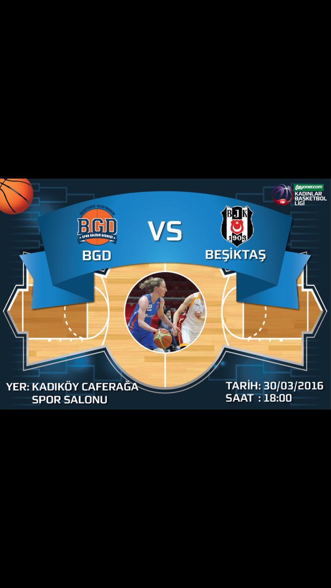 Bilyoner.com KBL 25. Hafta'da Beşiktaş'ı ağırlıyoruz. Müsabaka 18.00'da Caferağa Spor Salonunda.