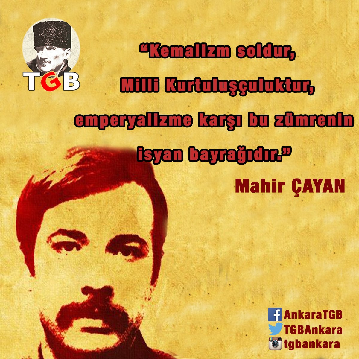 68 Gençlik Hareketi önderlerinden Mahir Çayan'ı ölüm yıl dönümünde saygıyla anıyoruz. #Kızıldere