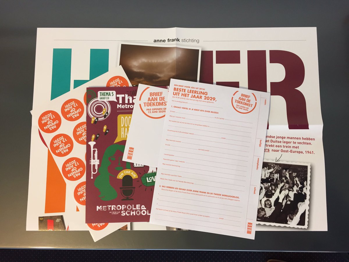 Drukwerk van Damen Drukkers gericht aan de toekomst #2029