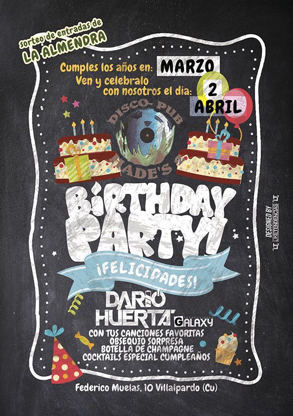 Hades_2's tweet photo. Este sábado te esperamos en #Hades2 con la mejor fiesta. Celebrando todos los cumpleaños de Marzo @Dario_Huerta https://t.co/K7v1aH3jf7