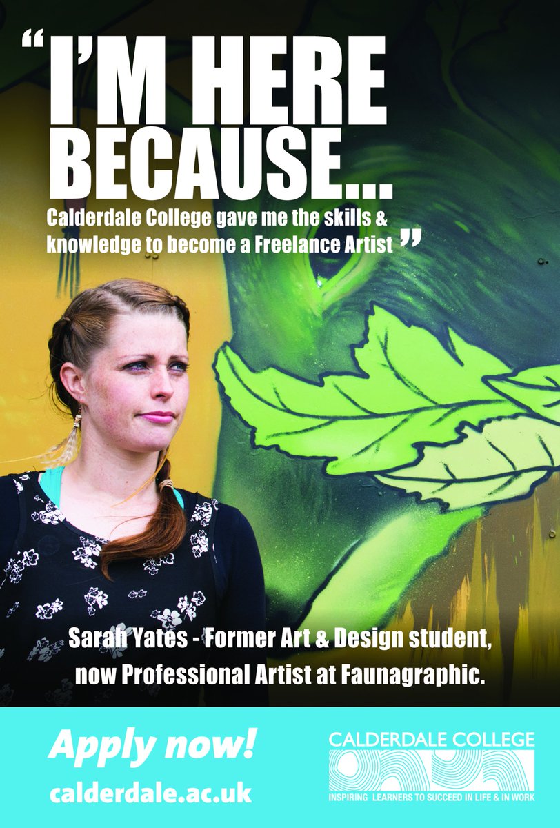 halifaxartfest's tweet photo. Pop up gallery #2 @Calderdalemkts 11th-Sat16th April, students from @CalderdaleCol displaying thier art work #HAAPF https://t.co/XEHSqexGWi
