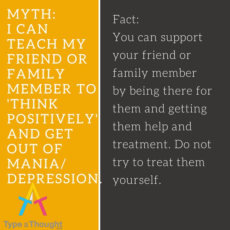 TypeaThought's tweet photo. On #worldbipolar day, Some myths, facts and points about bipolar disorder. https://t.co/7CX8odLfAm
