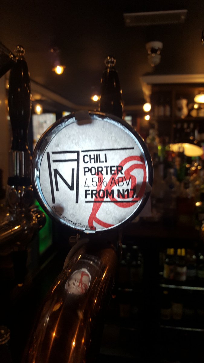 <a href="/N17Brew/">N17</a> #ChiliPorter now pouring <a href="/BeoirFinder/">BeoirFinder</a> #PIDUB #Dalkey #craftbeer