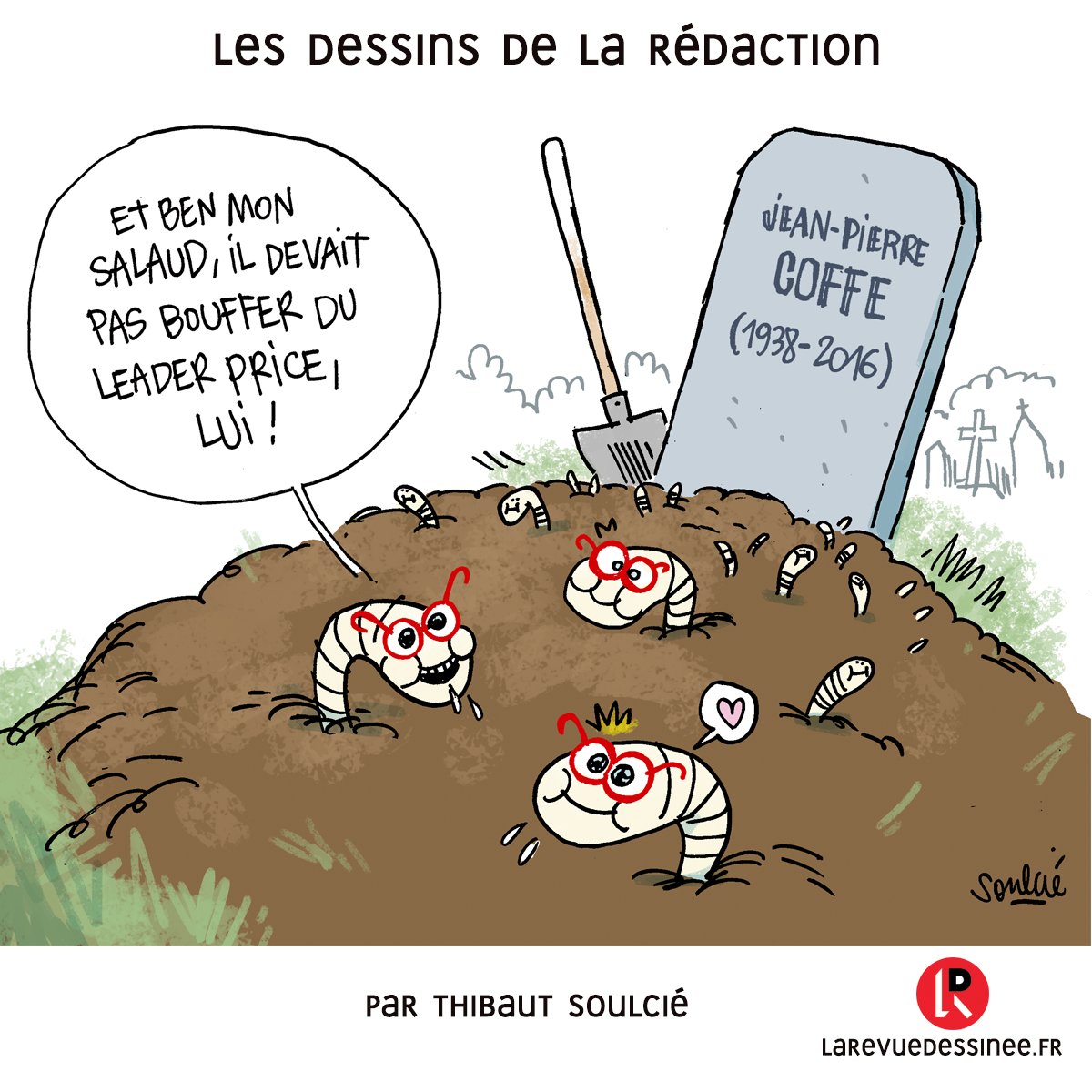 nichkaie's tweet photo. "@LaRevueDessinee: Le dessin de la rédaction par Soulcié #Coffe #polyphosphates https://t.co/rtz8knHveu"