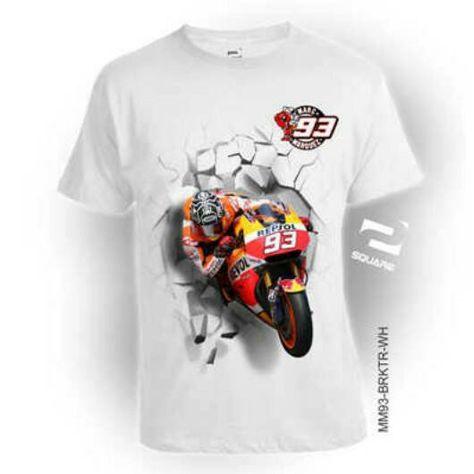 #Tshirt #3Dimensi #Baju3D #Ready Stock IDR 125K Dewasa Order BB 74314CB8 Line:citraprimadiani #Kaos3D #MotoGP