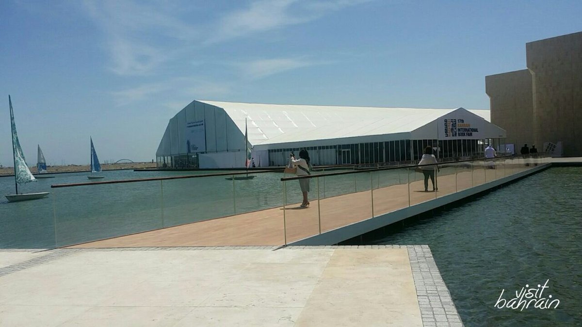 visit_bahrain's tweet photo. Once you cross this bridge #inBahrain u will be at Bahrain International Book Fair
Its just close to #BahrainMuseum https://t.co/bXhlbXyClx