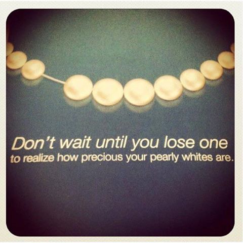 DeWaterkantH's tweet photo. Don't wait until you lose one to realize how precious your pearly whites are @docbowes @CapeDentistDWH @TheCapeArgus https://t.co/VhUdHSDV2Z