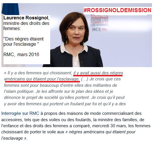 Le racisme ça commence par des mots, ça finit par des crachats, des coups, du sang.
#RossignolDémission