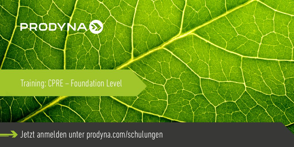 PRODYNASE's tweet image. Jetzt anmelden für die CPRE #Schulung @PRODYNAAG in #Eschborn &amp;gt; prodyna.com/schulungen #Requirements #Engineering
