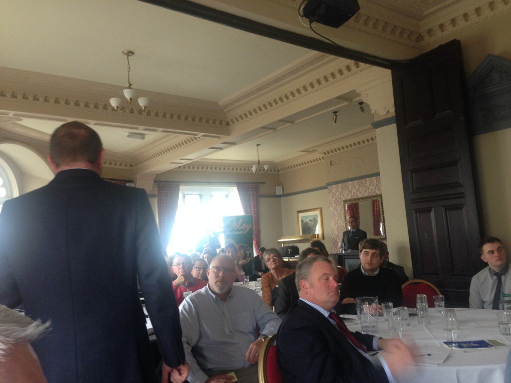Greg Mulholland 📉 (@gregmulholland1) on Twitter photo A full house <a href="/OtleyBlackHorse/">Black Horse, Otley</a> listening to <a href="/welcome2yorks/">Welcome to Yorkshire</a> <a href="/garyverity/">Sir Gary Verity</a> at <a href="/OtleyCouncil/">Otley Town Council</a> #Otley #tourism conference. A full house <a href="/OtleyBlackHorse/">Black Horse, Otley</a> listening to <a href="/welcome2yorks/">Welcome to Yorkshire</a> <a href="/garyverity/">Sir Gary Verity</a> at <a href="/OtleyCouncil/">Otley Town Council</a> #Otley #tourism conference.