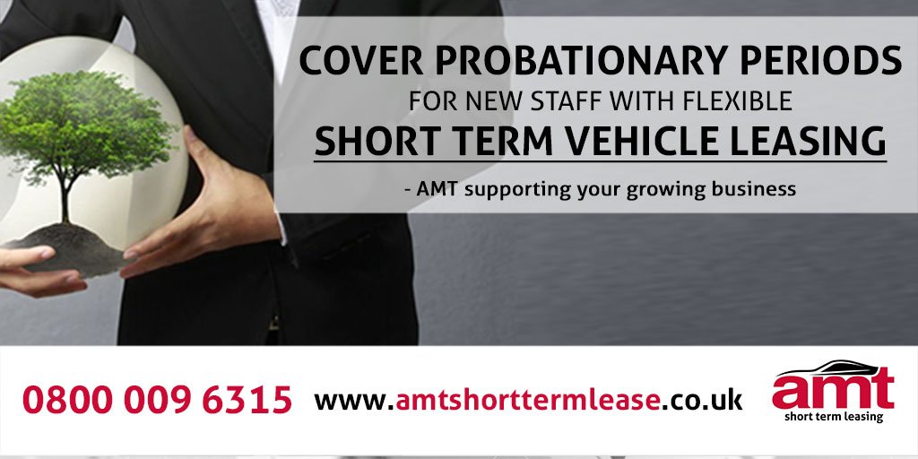 AMTAutoUK's tweet photo. AMT #supporting your growing #business Cover #probationaryperiods for #newstaff with short term #vehicleleasing https://t.co/ITYQlZQ8ZJ