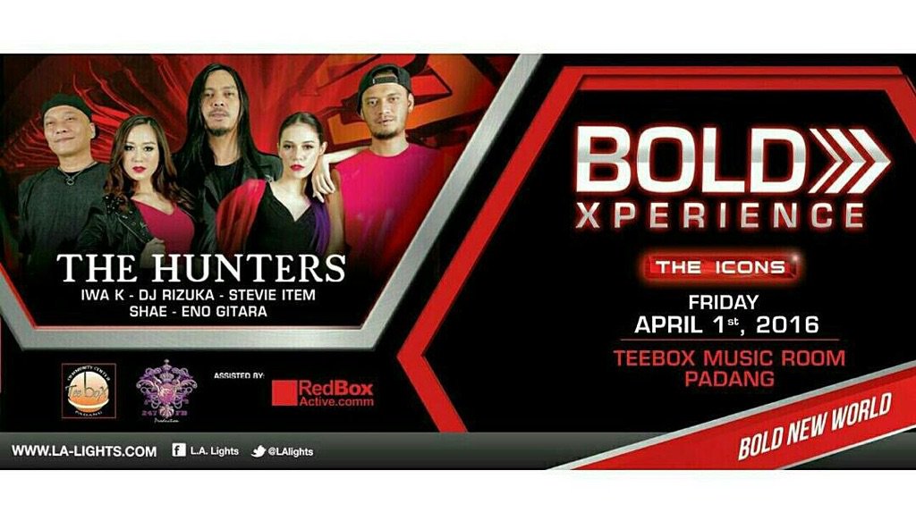 #TheHunters tour kick off with <a href="/rizuka_amor/">RIZUKA</a> this coming Friday over at <a href="/TeeboxCCPadang/">Tee box CC Padang</a>.