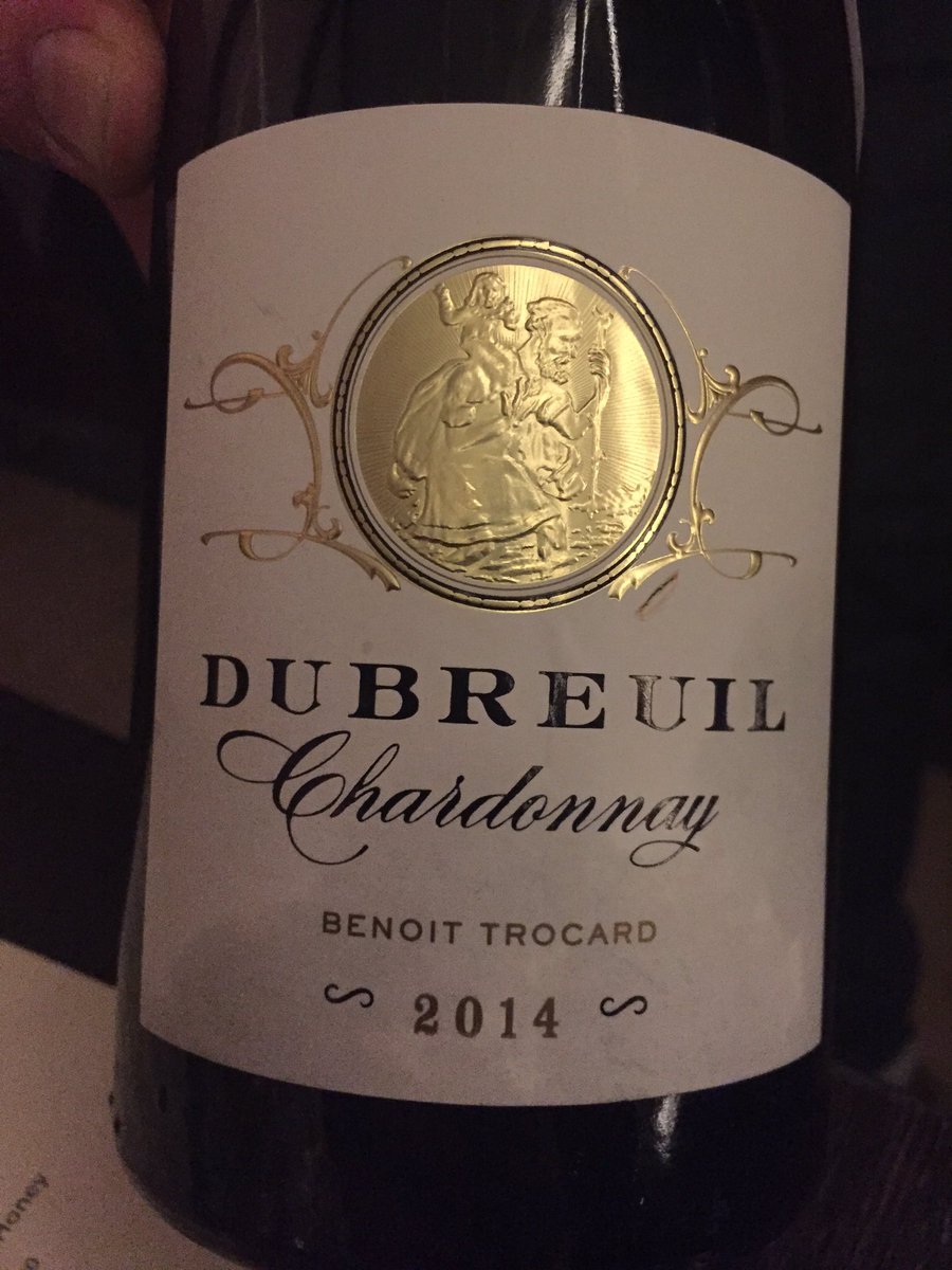 Tasting <a href="/closdubreuil/">closdubreuil</a> excellent 2012s &amp; my first #Bordeaux #Chardonnay <a href="/benoittrocard/">benoit trocard</a> instagram.com/p/BDjmrdlq8mm/