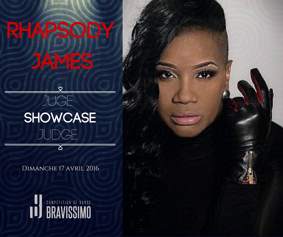Bravissimo1's tweet photo. We are proud to present Rhapsody James as one of our Showcase judges! #bravissimo2016 @rhapsodyjam #hiphop https://t.co/cu0fNC8kZf