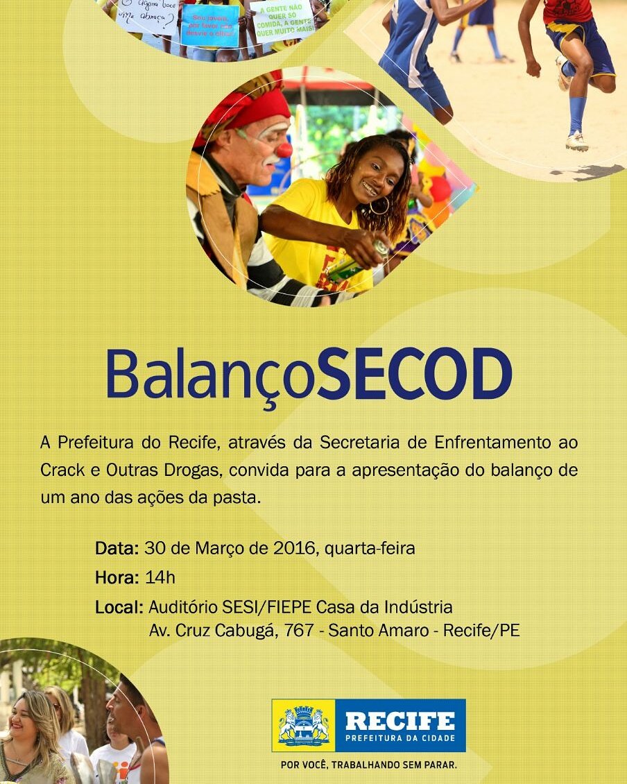 AlineMariano_pe's tweet photo. É hoje! Venha para o balanço de um ano de criação da nossa #SECOD https://t.co/Xfc3Qo8bAB