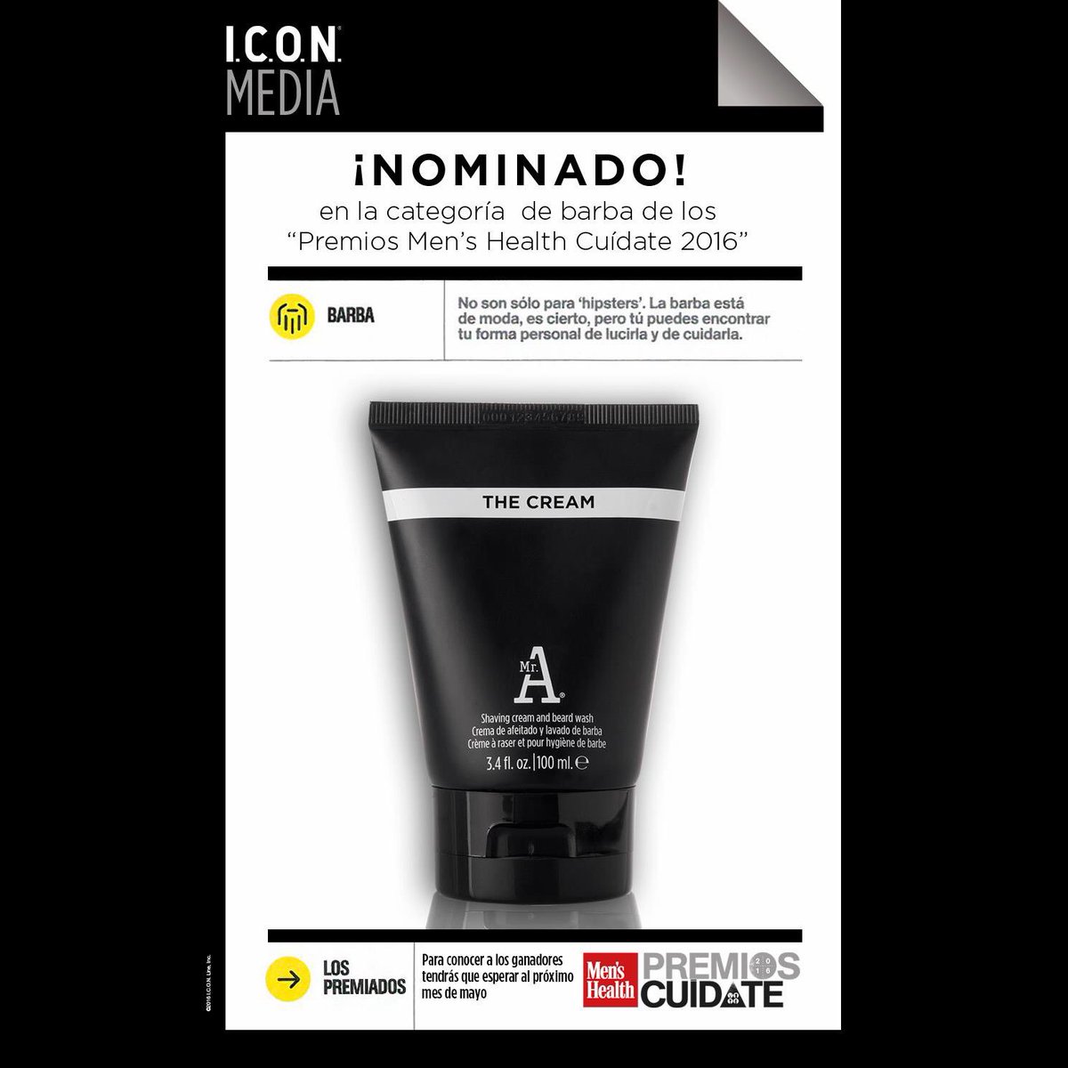 😳🙈❤️ acaba d lanzarse y ya está nominado🙌🏽 #CREAMmrAline #PremiosMensHealth016 gracias <a href="/menshealthESP/">Men's Health España</a> <a href="/MensHealthUK/">Men's Health UK</a>