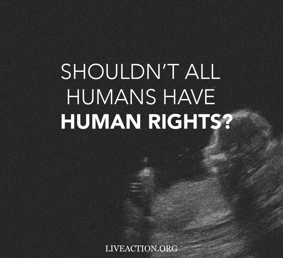 LiveAction's tweet photo. Every human being is endowed with the unalienable rights of LIFE, liberty, and the pursuit of happiness. #prolife https://t.co/giwPLXRp28