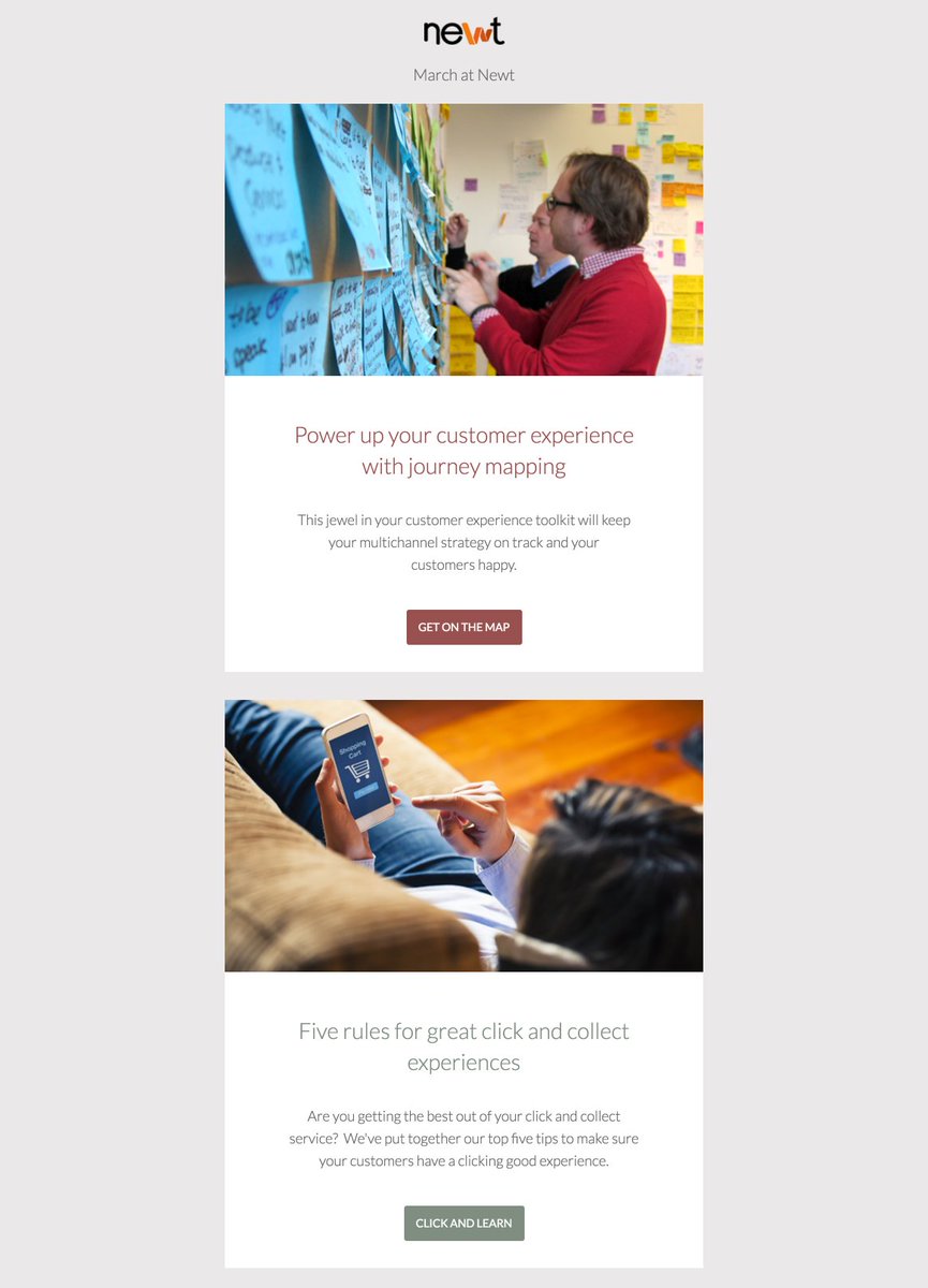 Don't miss out! Subscribe to our monthly customer experience insights  newtidea.com/subscribe/ #cx