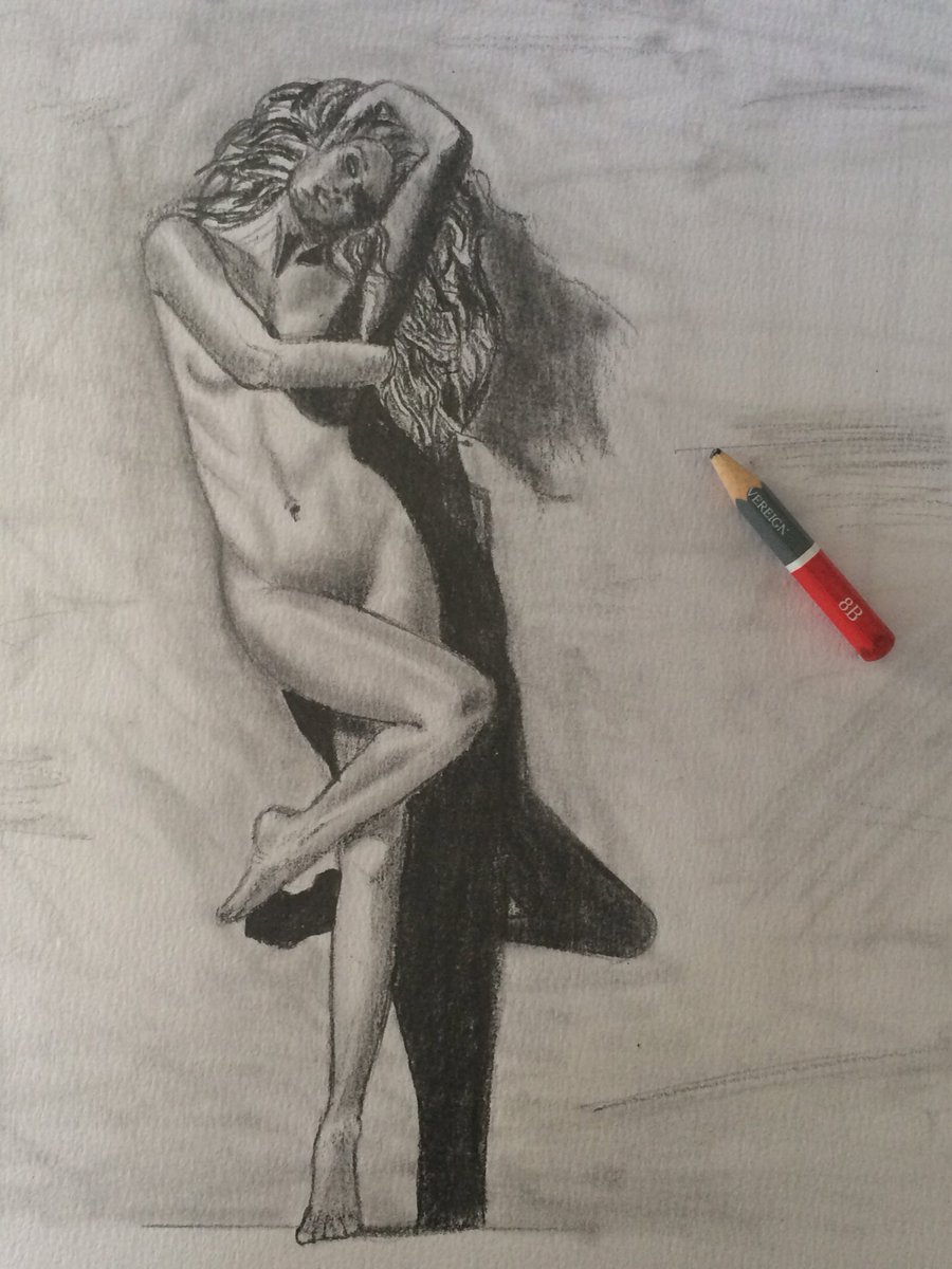 Redpathart's tweet image. #nude #nakeylady