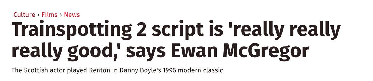Great to see our old friend <a href="/mcgregor_ewan/">🦗</a> confirm the sequel to the absolute classic #Trainspotting2 #LongWayRound