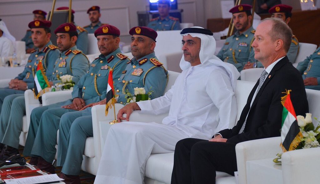Y_Z_NEWS's tweet photo. سيف بن زايد يشهد ندوة الابتكار في مكافحة الحريق الذي تنظمها وزارة الداخلية والمنظمة الوطنية للوقاية من الحريق https://t.co/M3A9Gr620M