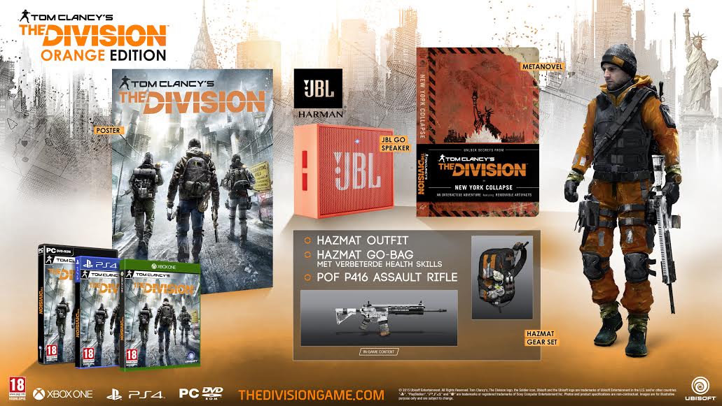 Gamekings's tweet image. We geven een #TheDivision Orange Edition voor de PS4 weg! Maak kans door ons te volgen en RT dit bericht.