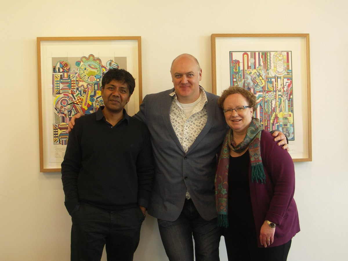 EDINrobotics's tweet image. @daraobriain in Edinburgh visiting #Robotarium @EDINrobotics @sethuvij @johannadmoore @InfAtEd @EdinburghUni