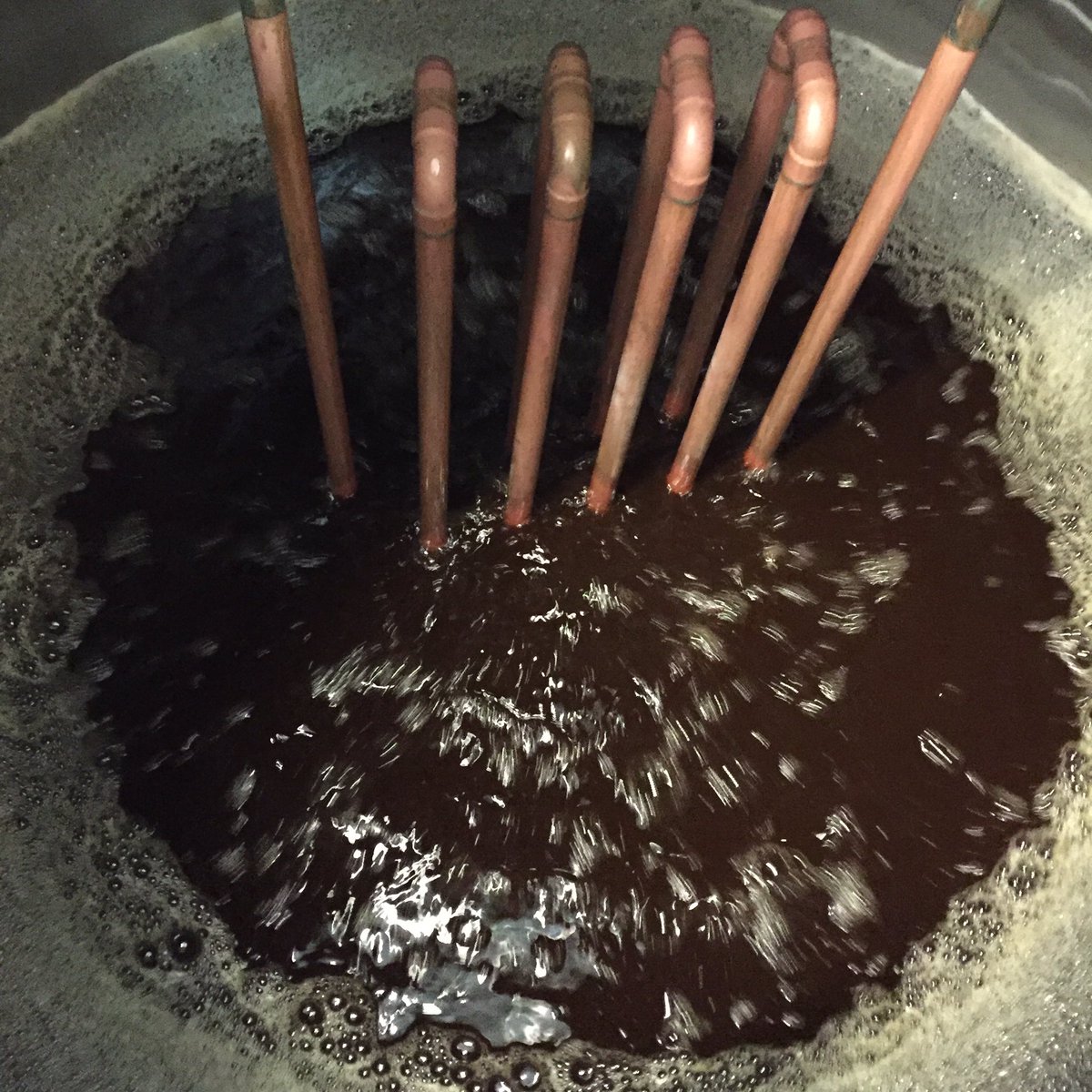 Wight Whisky brew day <a href="/GoddardsBrewery/">Goddards Brewery</a>. Yeast and whisky wash all in the fermenter. Let the fermentation commence.