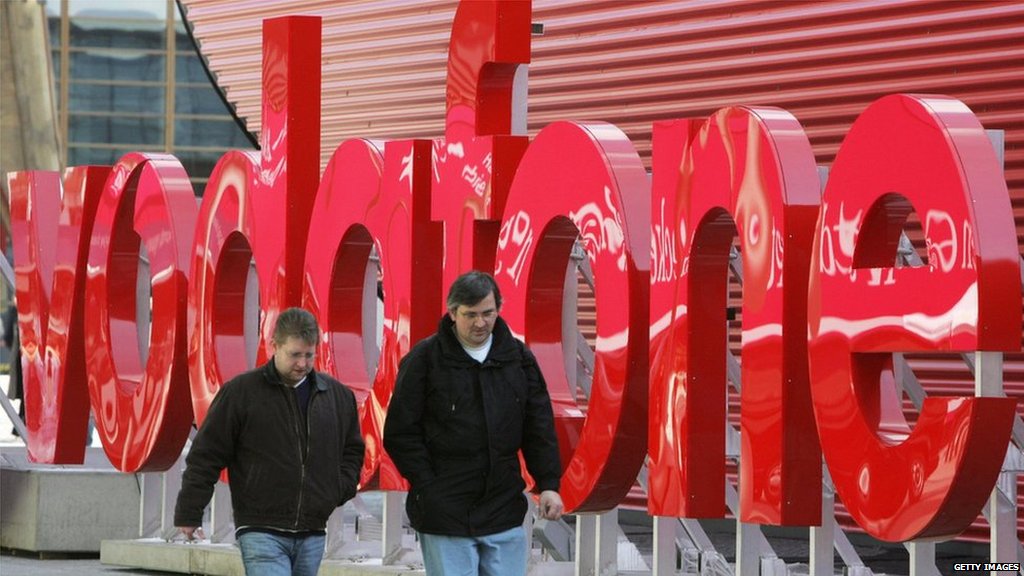 Complaints about Vodafone rocket in UK bbc.in/1PFps3L