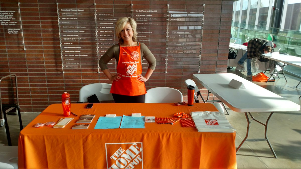 homedepot2021's tweet image. Come see me today! #springjobfair IUPUC/IVYTECH Columbus! We want to hire you! #springhiring @D33PS1X @redwing19y