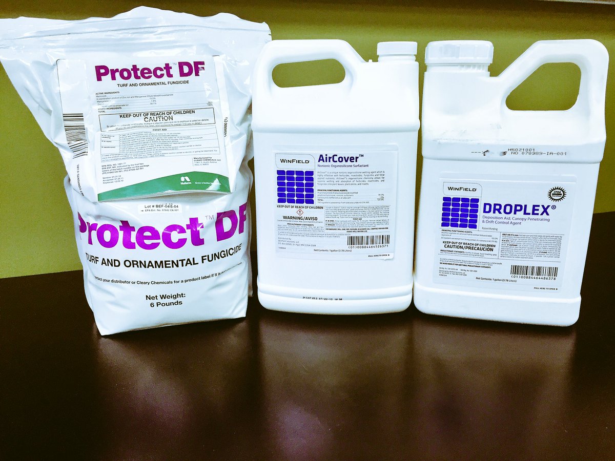 _TylerChandler's tweet image. @winfieldpro @NufarmUSGHN Need mancozeb but no visible leaf residue at shipping? Use this combo #AirCover #Droplex
