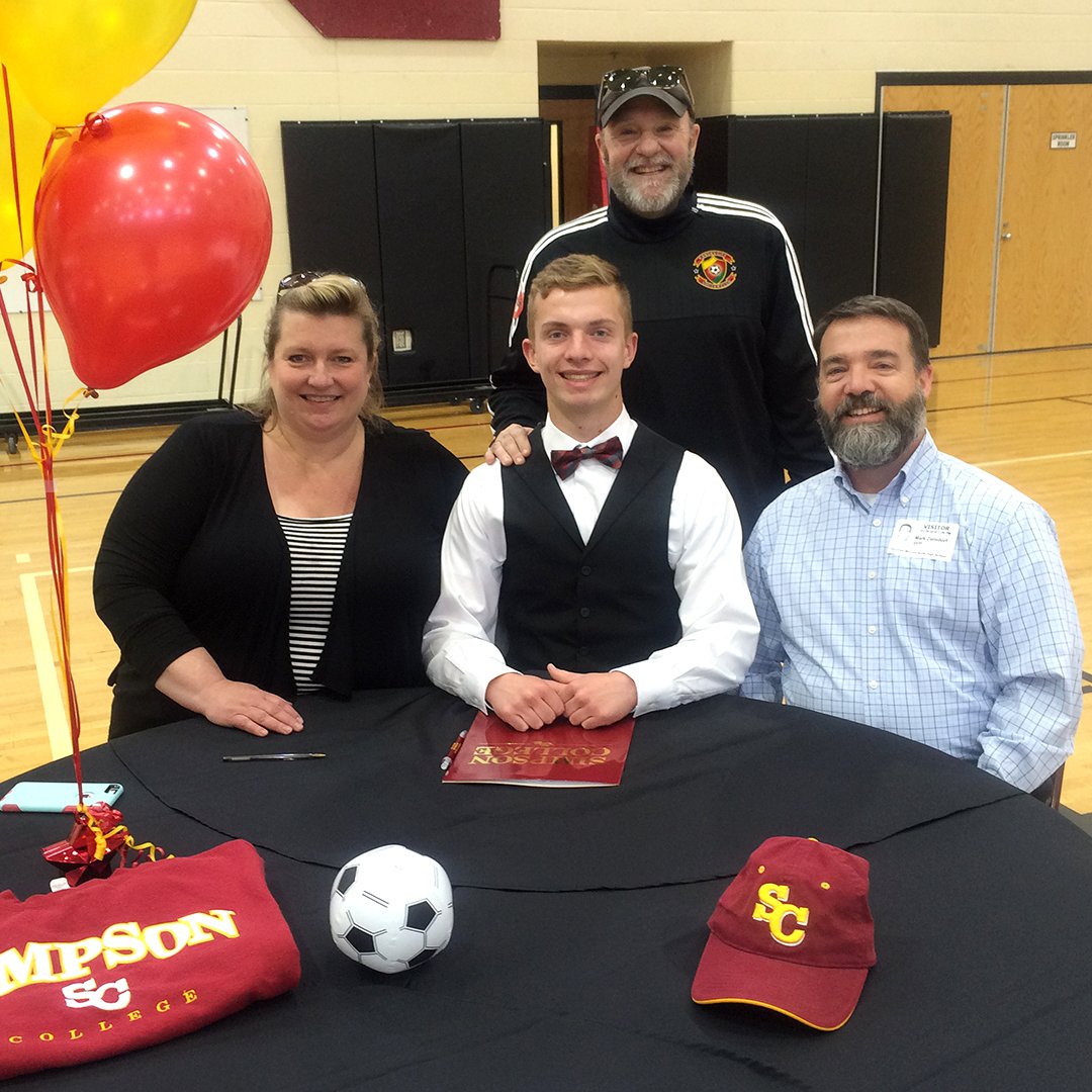 KCSC14's tweet image. Congrats to u18 Blackstar Kyler Zielsdorf for signing his letter of intent to play soccer at Simpson College.