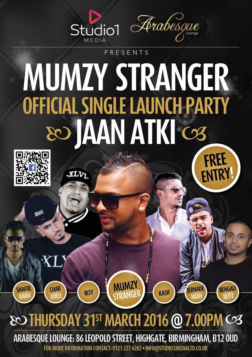 Arabesqueshisha's tweet photo. Thursday, 31st March, 7:00pm...FREE ENTRY....Don't miss it guys https://t.co/IhZ2GzS0fw