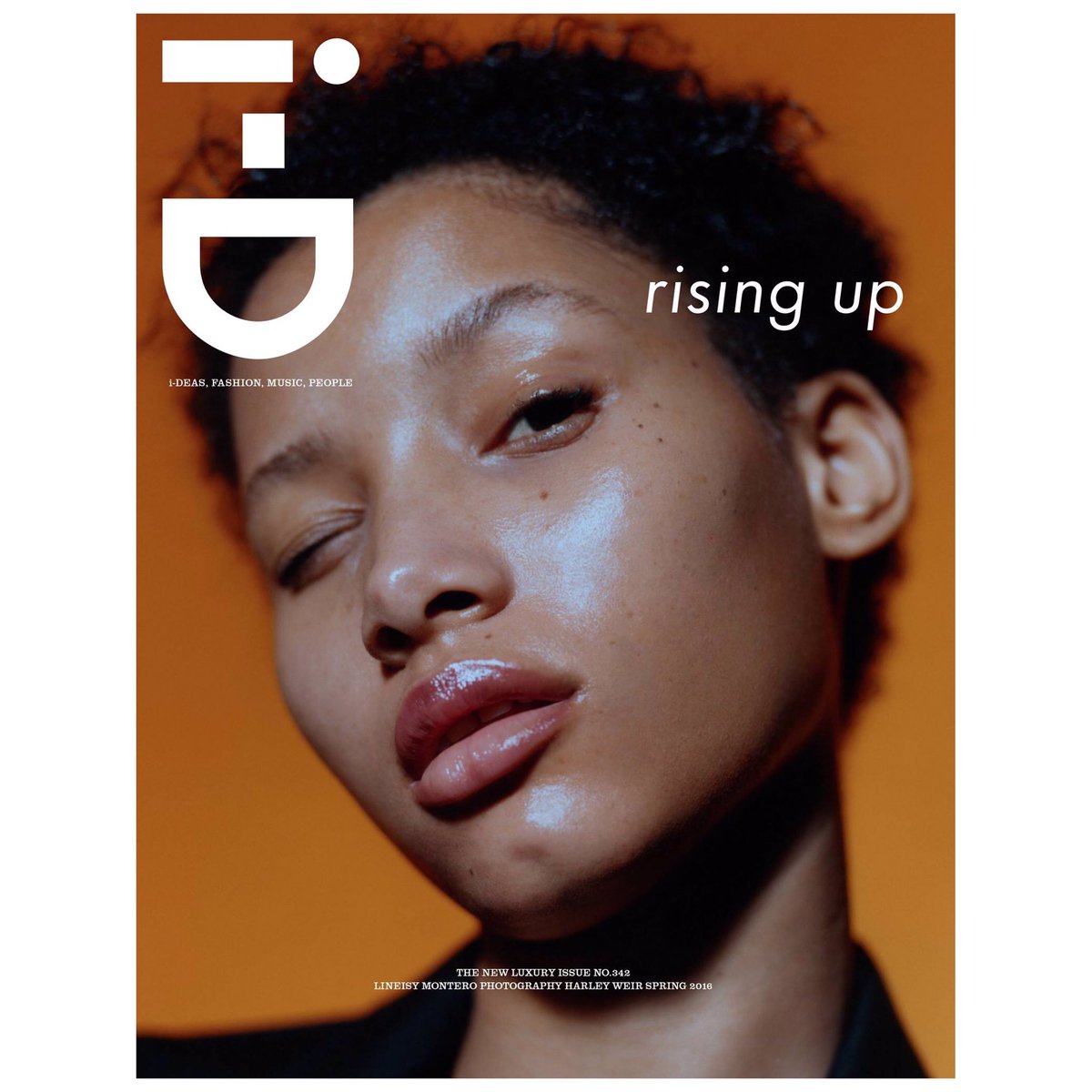 NextModels's tweet photo. Luxurious — Lineisy Montero claims a hat-trick of @i_D covers for The New Luxury Issue photographed by Harley Weir. https://t.co/9dHlYmOBzS