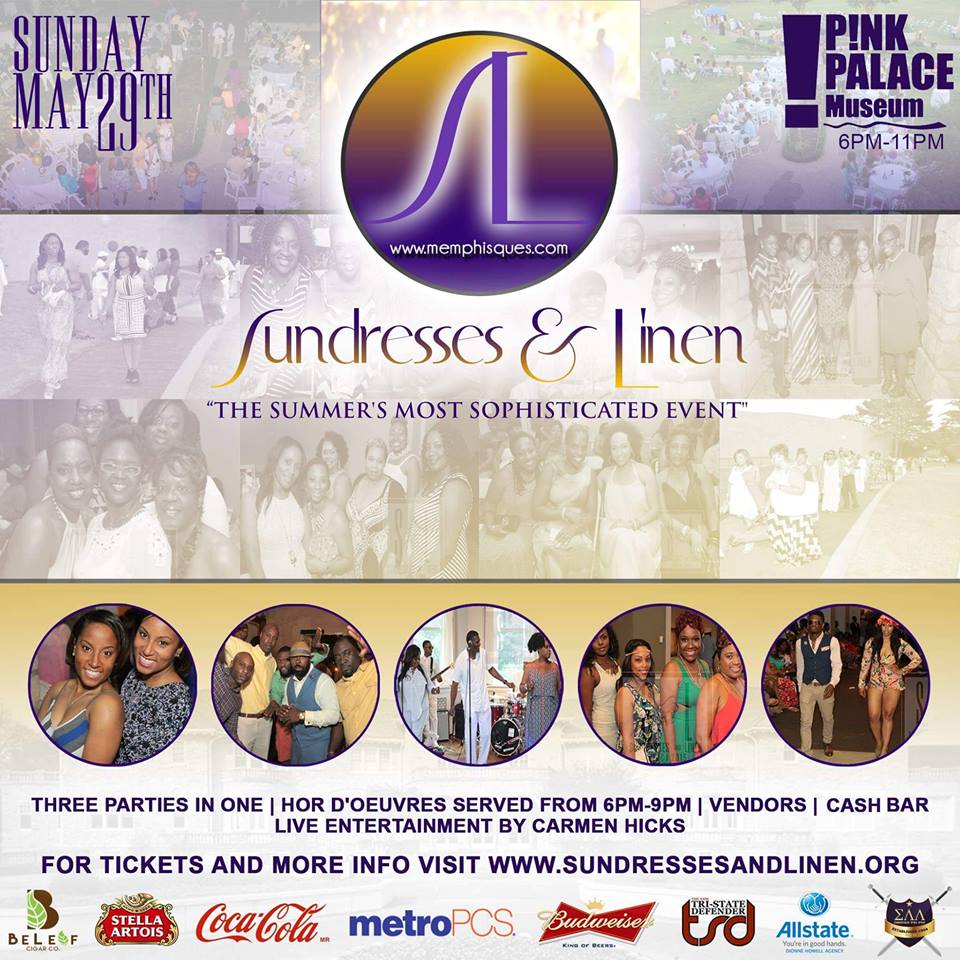 MemphisQues's tweet photo. PRE-SALE TICKETS FOR #SundressandLinen #2K16 #SNL2K16 ARE AVAILABLE at https://t.co/jIpusLLEB0 https://t.co/S0Gppd42Nf