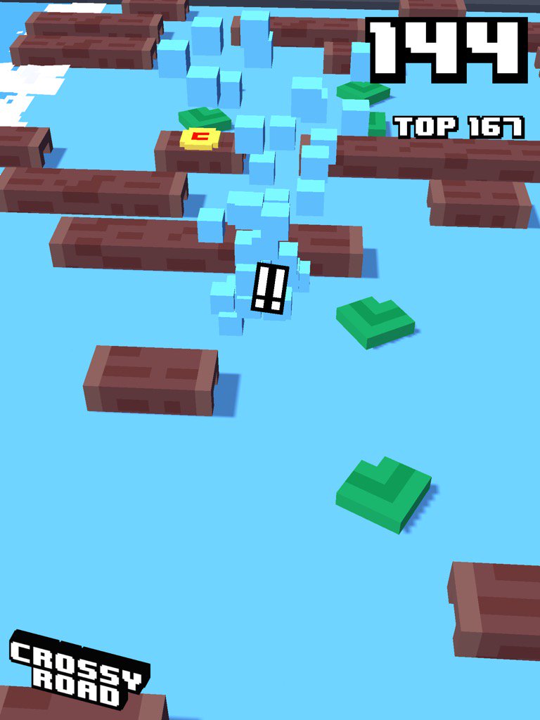 sweet_hearttxo's tweet photo. 144 on #crossyroad. My top is 167. https://t.co/1iKaZx4g29 https://t.co/pfV6Z5x6Rr