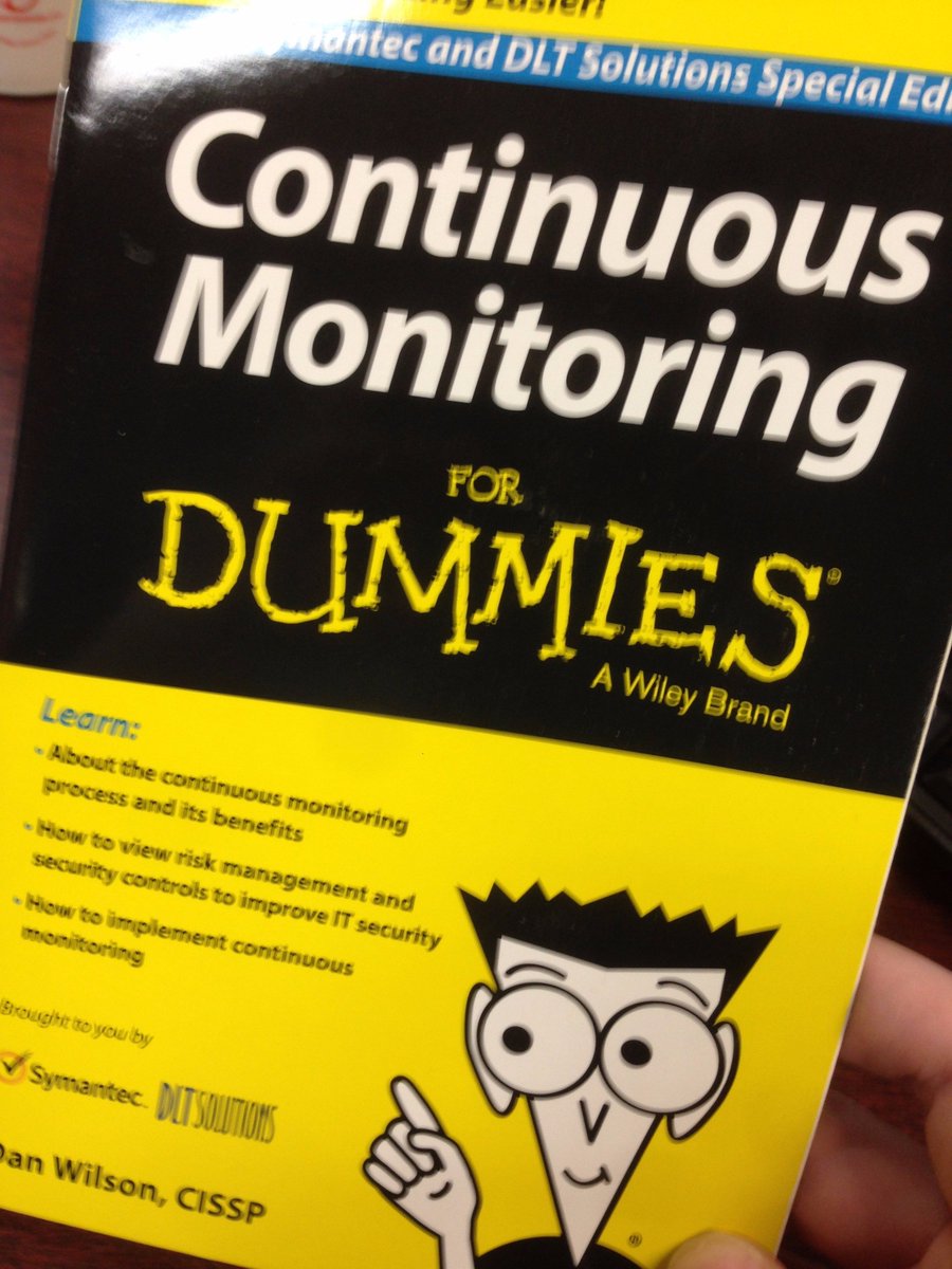 Federal_IT's tweet image. Found in @BarryDefense's old office — pretty sure was written for me @symantec @DLTSolutions #ConMon @ForDummies