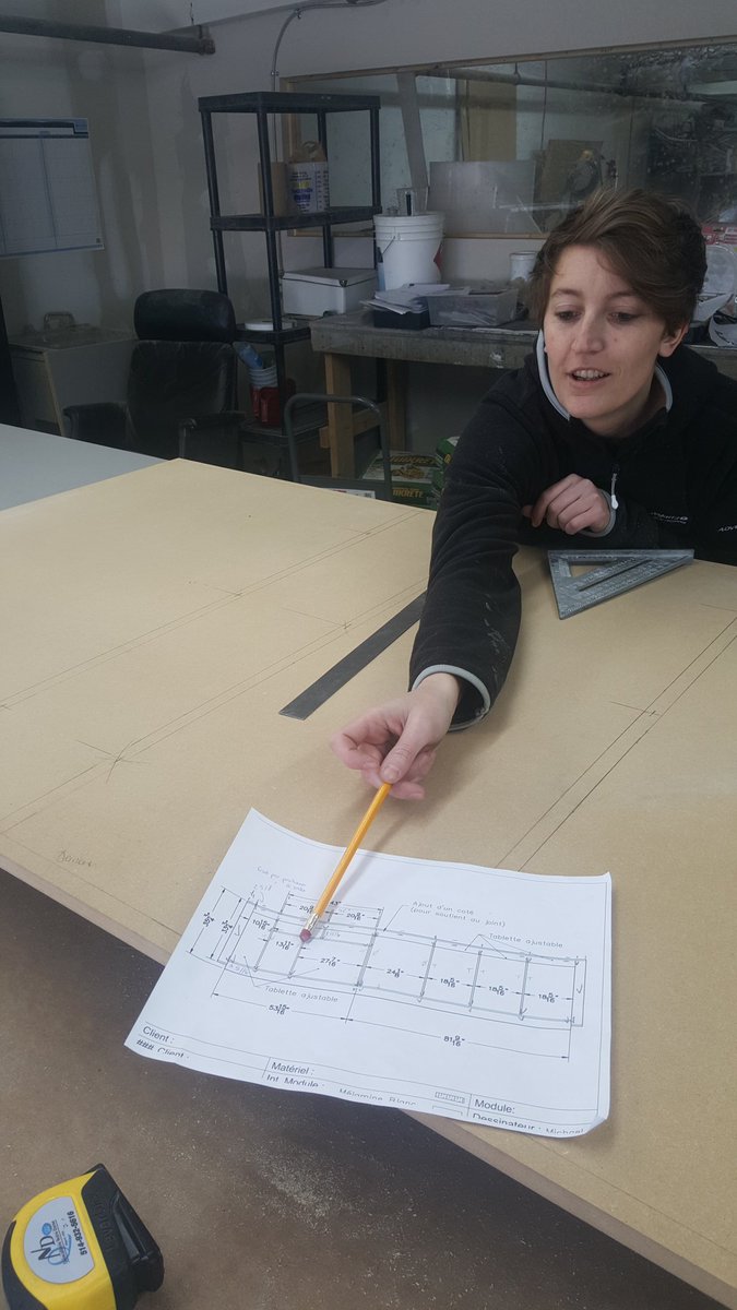 Silexelement's tweet photo. #workinprogress | We are so excited about creating a new #countertop for a #boutique shoes located in #Montreal ! https://t.co/G9HHyMYadG