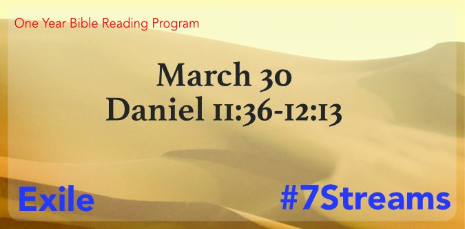 serenatravis's tweet photo. Listen to today's Scripture:
Daniel 11:36-12:13
#TheExileStream #7StreamsMethod
https://t.co/ubO9L4rept https://t.co/GHsWnRVo5K