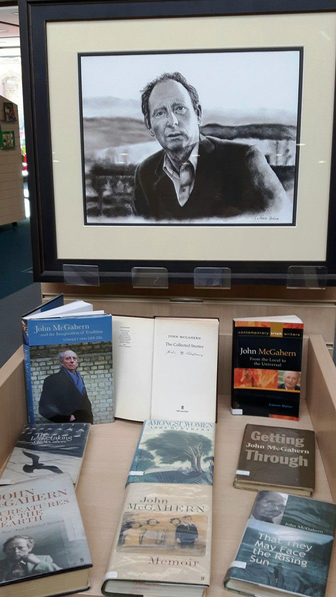 Leitrim Library remembers #JohnMcGahern's 10th anniversary. Discover/revisit his many works at your local library.