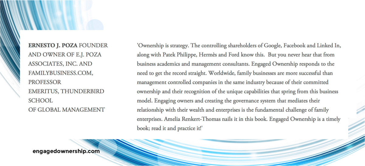 EngagedOwners's tweet photo. Ownership is Strategy! @familybusiness #books #fambiz https://t.co/IpLaDeDvcl