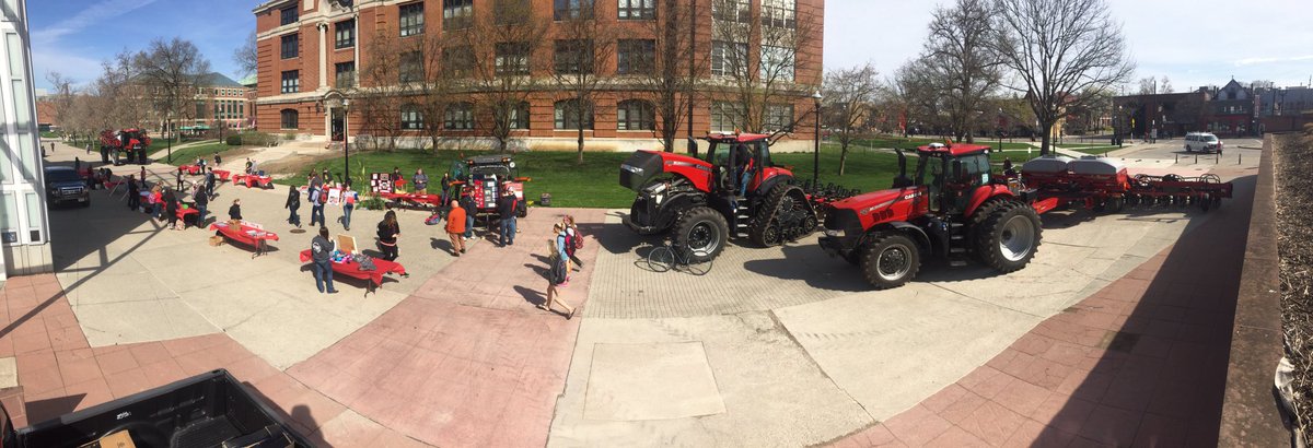 Stop by #FarmersShare between College Rd and High St near 17th Ave to learn about #agriculture! #CFAES @OhioState