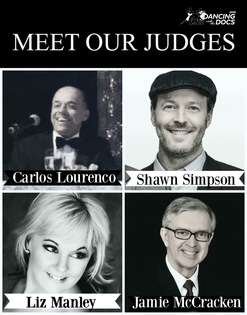 DOMeventsOttawa's tweet photo. Just three days away.  Meet our #dancingdocs2016 judges    @lizmanley88  @tsnsimmer @AMOttawa  #ottawaevents https://t.co/EYWnvO3dUE