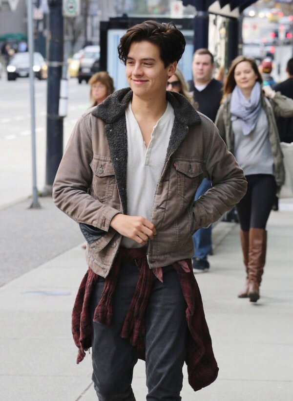 cole sprouse levis jacket