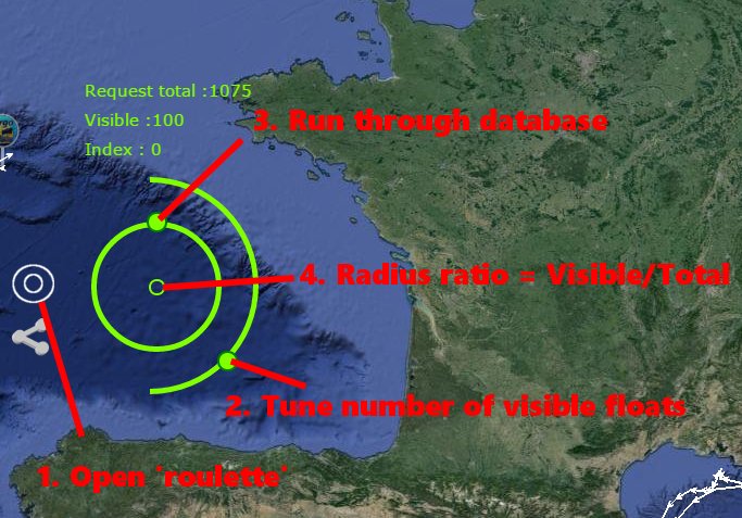 GeoidOcean's tweet photo. How to explore the #argo float trajectories database using the #mesomap's "roulette" imagined by @GeoidOcean !!!??? https://t.co/XxoLNjiuRP