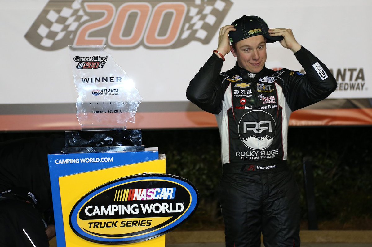 NASCAR_Trucks's tweet photo. The rise of @JHNemechek: https://t.co/lEGUOXgGiV https://t.co/CZDj7JEIbp