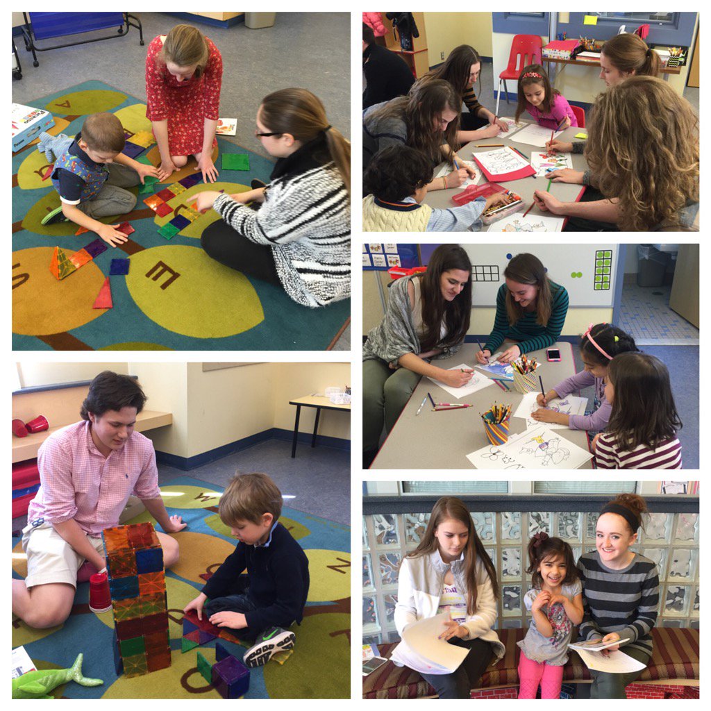 MsKateMSL's tweet image. Having the best time with our Upper School buddies!