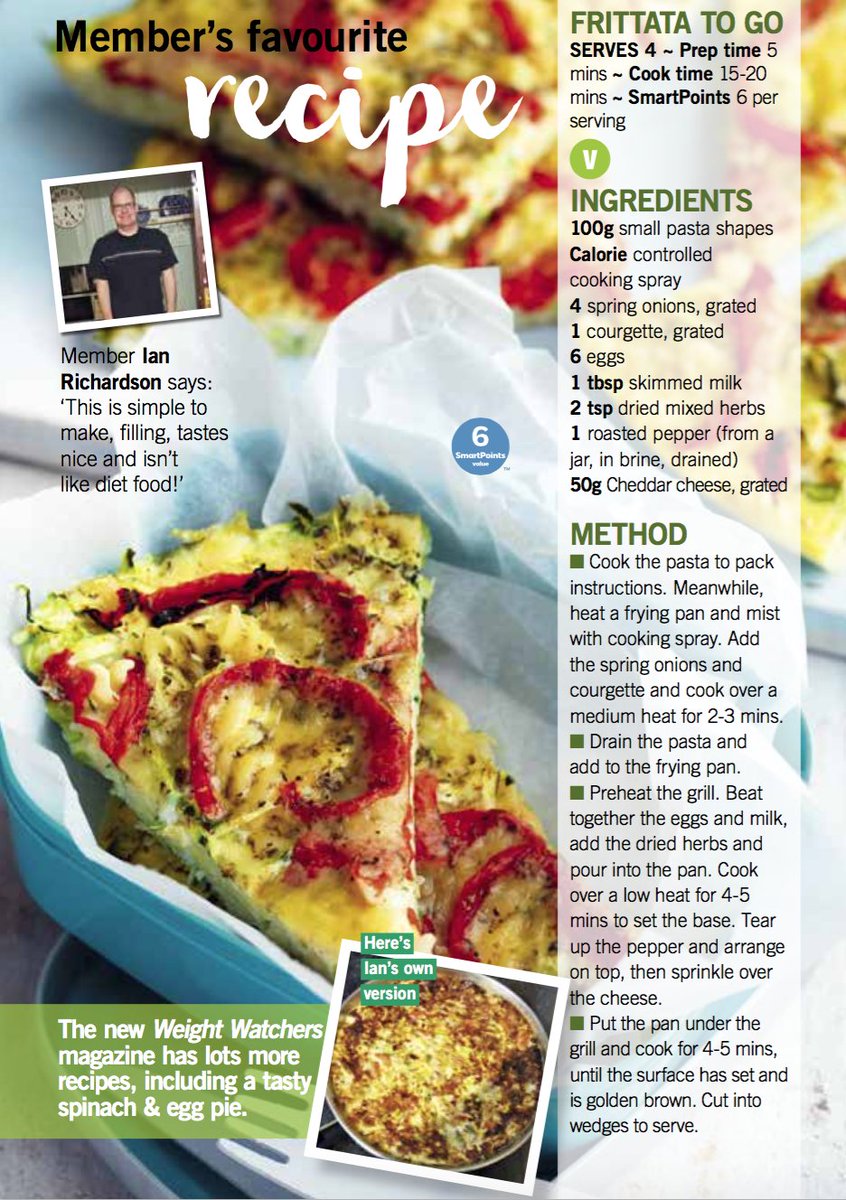 ww_uk's tweet image. Frittata to go? Tuck in for just #6SP! #recipeoftheday
